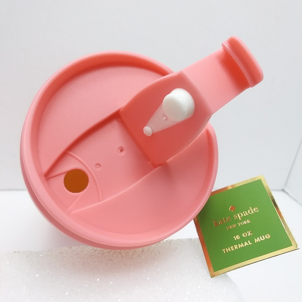 KATE SPADE Rise and Shine 16 oz Thermal Mug NWT - Picture 8 of 12